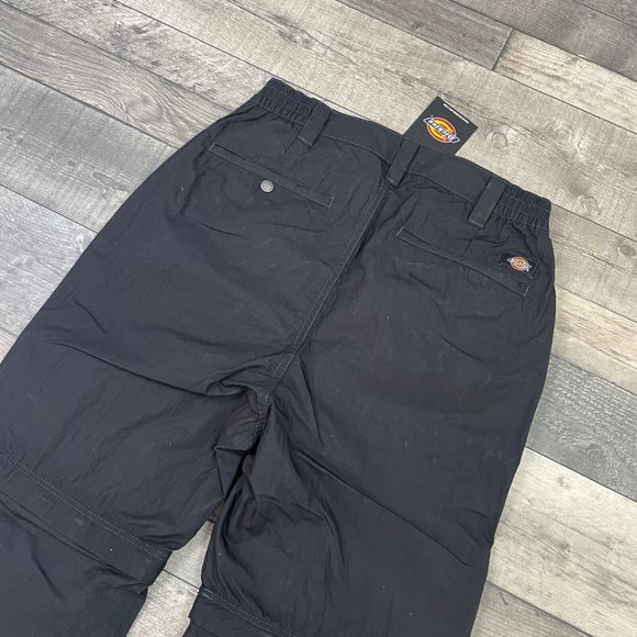 Dickies Mens Pacific Pants Trousers W31 Black Zip Off Shorts Cargos Util… - Picture 4 of 13